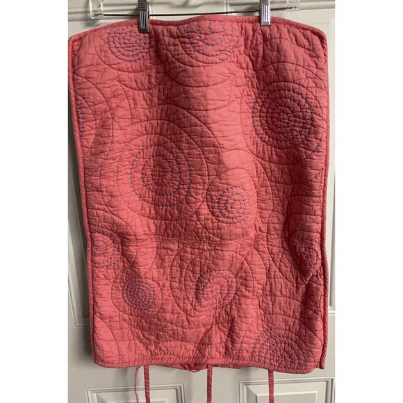 Grammercy Studio Quilted pink and lavender Standard Sham Cotton 20 by 26 inch - Picture 1 of 3